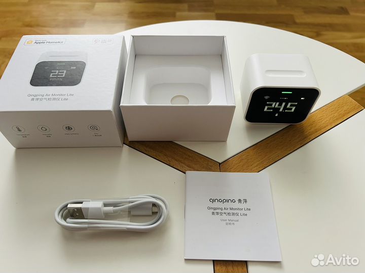 Монитор воздуха Xiaomi Qingping Air Monitor lite