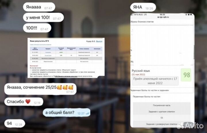 Репетитор по русскому языку, подготовка к егэ, огэ