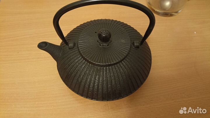 Чайник заварочный с ситечком чугунный