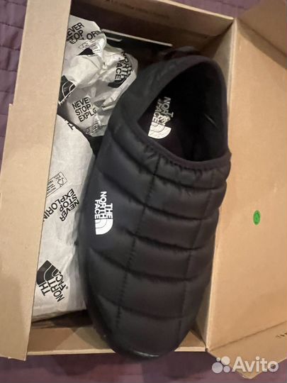 The north face тапки