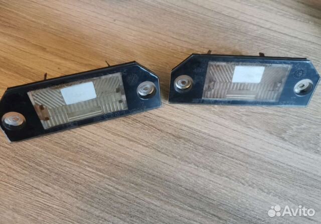 Фанари освещения номерного знака ford focus II