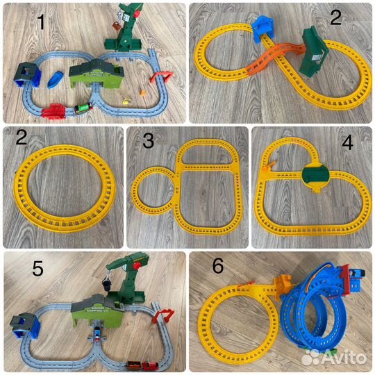 Железные дороги Томас Паровозики Треки