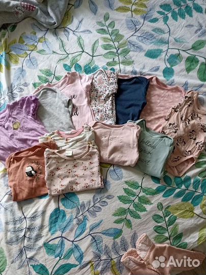 Вещи пакетом на девочку от 3 до 6 мес