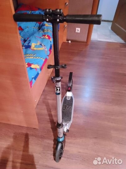 Самокат взрослый с большими колесами