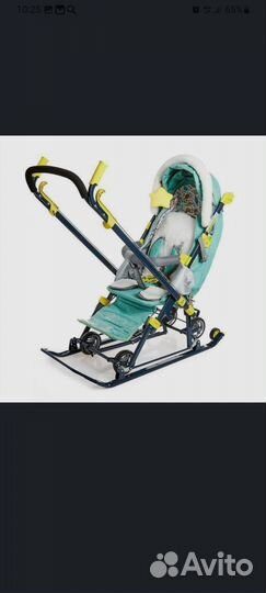 Санки-коляска ника 7-3