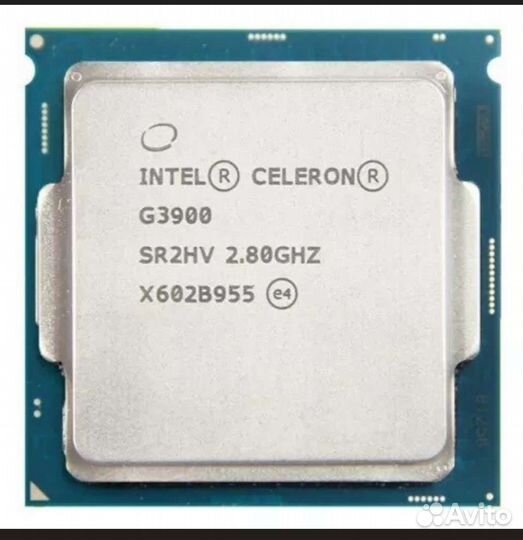 Процессор G3900 Socet1151 Intel