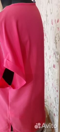 Майка - топик с отделанным плечевым швом