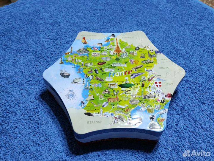 Красивая подарочная Коробка от конфет Франция