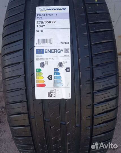 Michelin Pilot Sport 4 SUV 275/35 R22 104Y