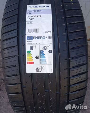 Michelin Pilot Sport 4 SUV 275/35 R22 104Y
