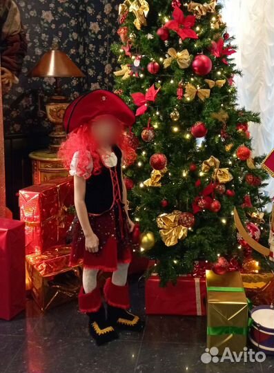 Костюм пиратки 116-122 см