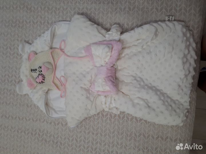 Конверт на выписку для девочки лето