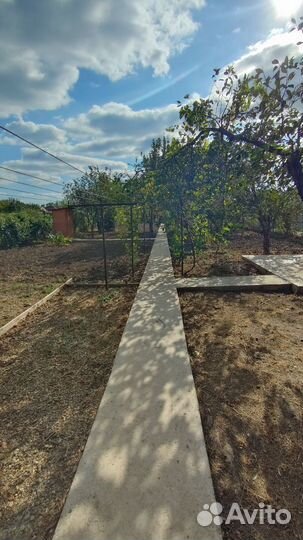 Бетонирование двора