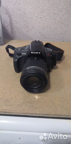 Зеркальный sony dslr-A330(объектив sal 55200-2)