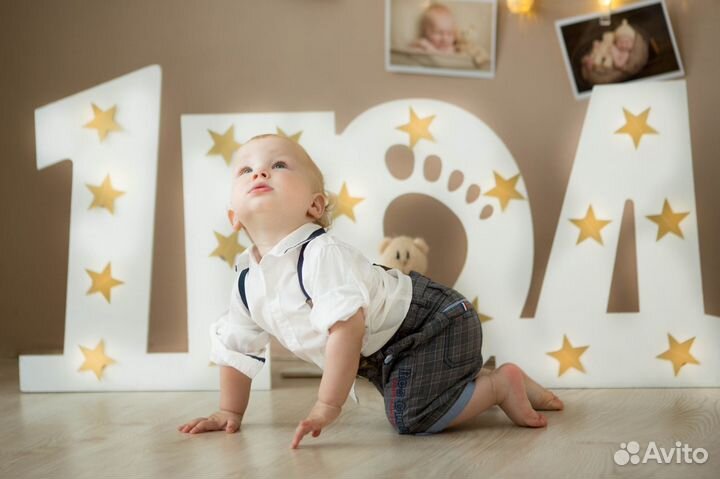 Фотосессия дня рождения ребенка