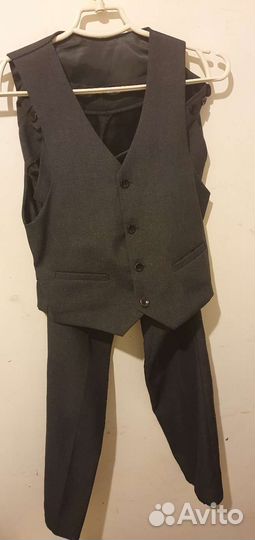 Костюм школьный серый 146-152