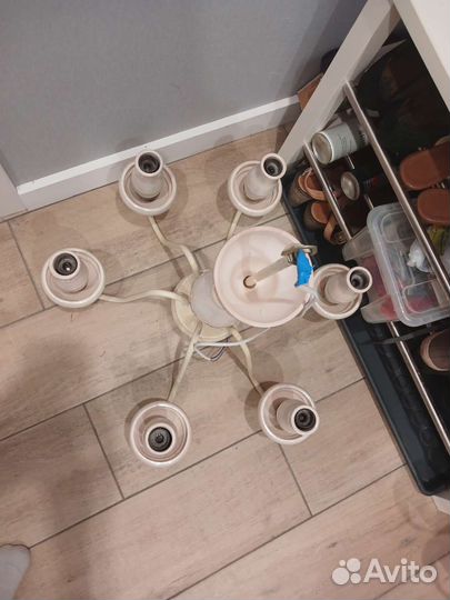 Люстра фарфоровая импорт