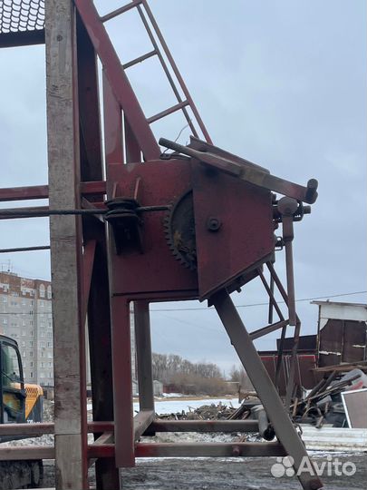 Лебедка на панелевоз