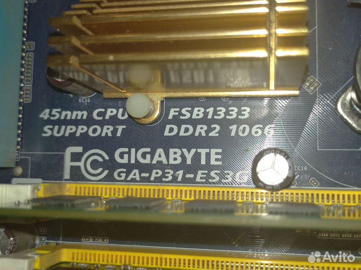 Материнская плата 775 Gigabyte GA P31 ES3G E5450