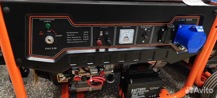 Генератор бенз. electrolite 6000S