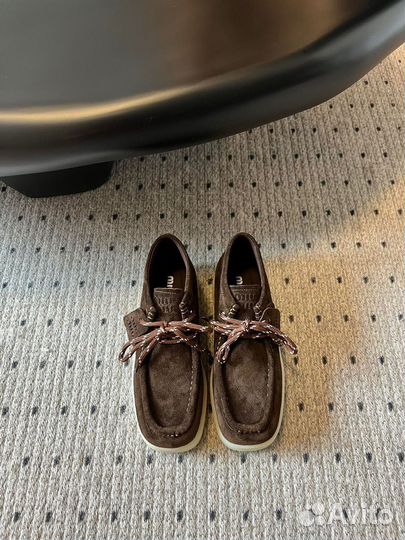 Замшевые ботинки Miu miu