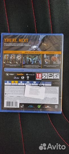 Mortal Kombat 11 ps4 диск