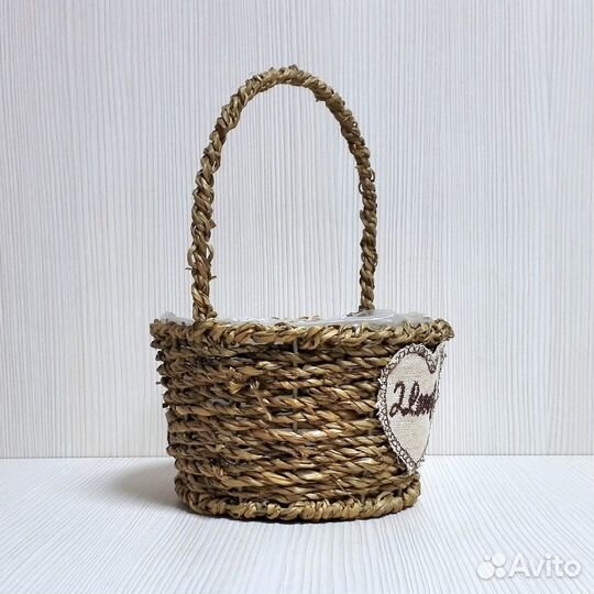 Корзинка Плетеная Декоративная Для Подарков