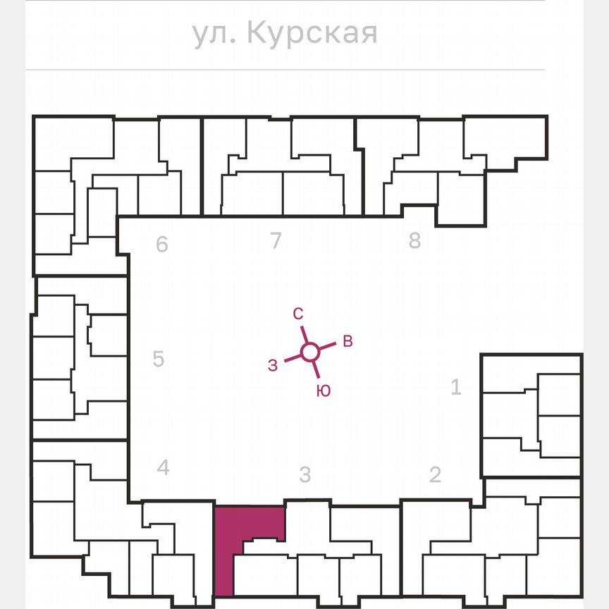 3-к. квартира, 80,1 м², 8/10 эт.