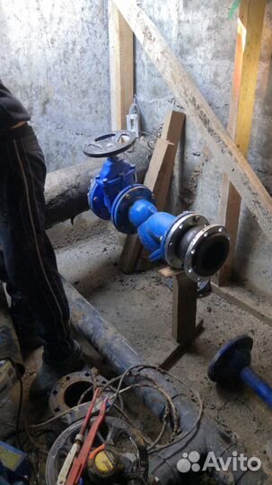 Прокладка водопровода и канализации