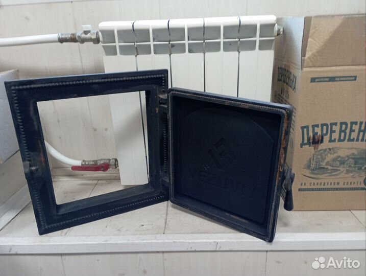 Дверка каминная