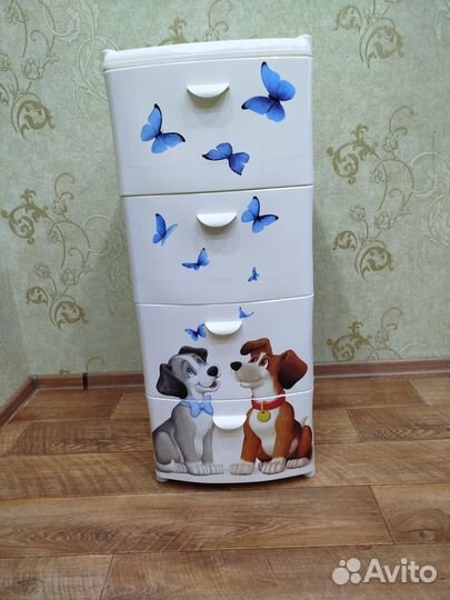 Комод пластиковый