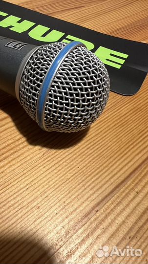 Микрофон shure beta 58A