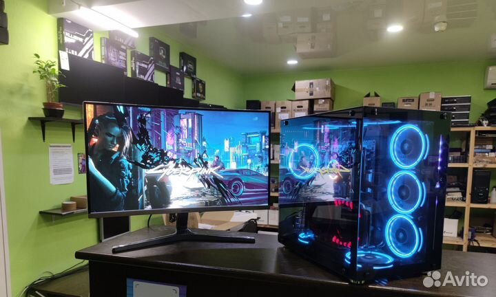 Игровой пк ryzen 7 / nvidia RTX 2080