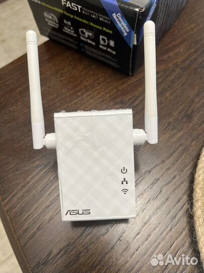 Усилитель Wi-Fi (беспров-го сигнала) asus RP-N12