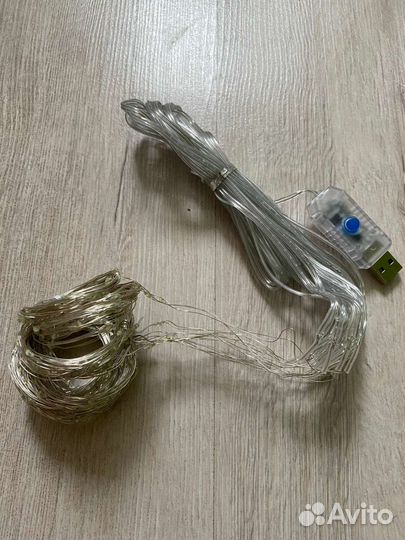 Новая Гирлянда - штора 3*3м