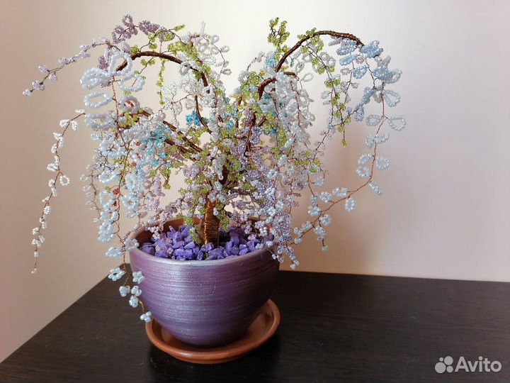 Дерево из бисера