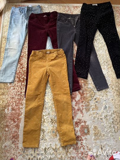 Детские вещи пакетом для девочки 128-134