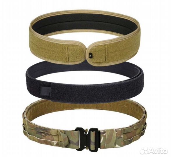 Тактический разгрузочный пояс с molle,трёхслойный