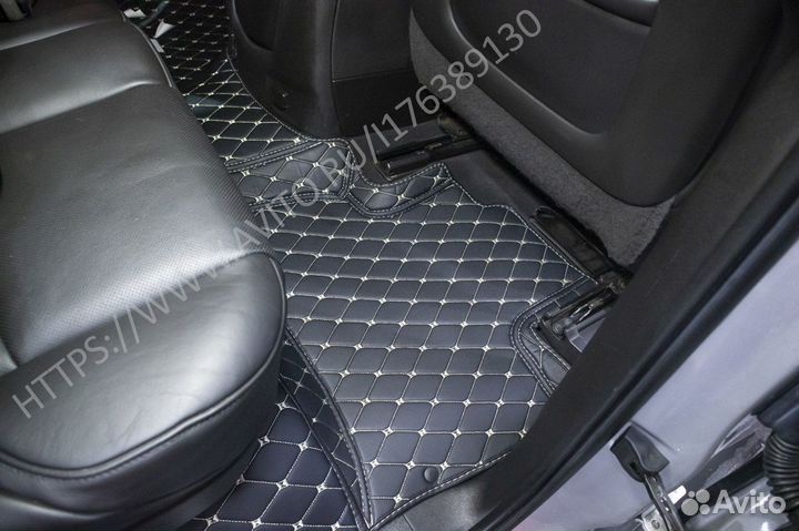 Ковры из экокожи в салон 3Д 5Д