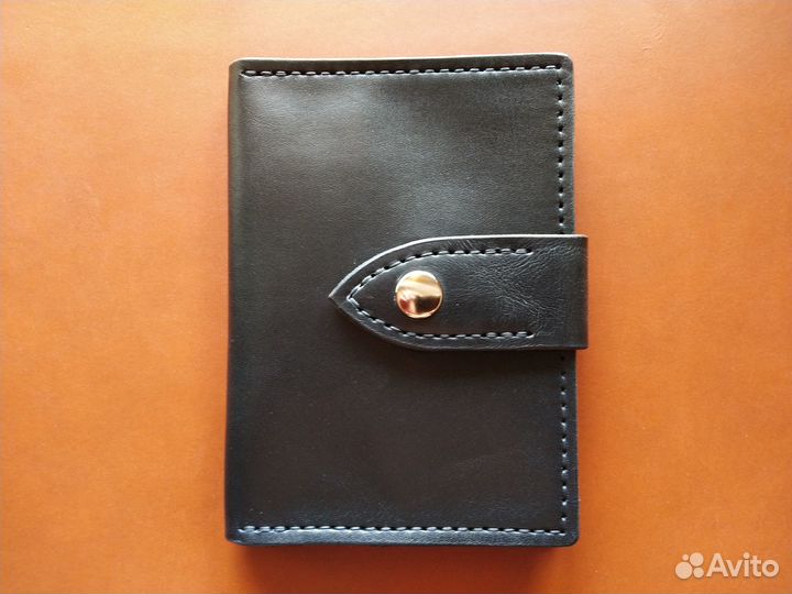 Кожаная обложка под авто документы