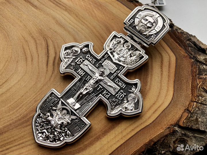 Серебряный крест большой 119 грамм