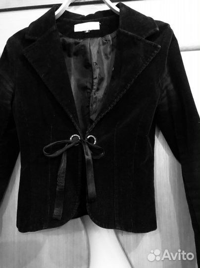 Пиджак вельветовый