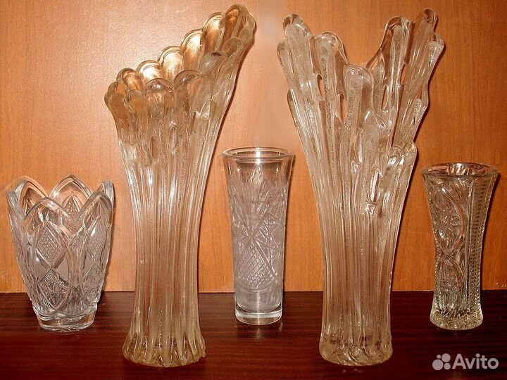 Советское стекло, хрусталь СССР- Декор, Посуда № 2