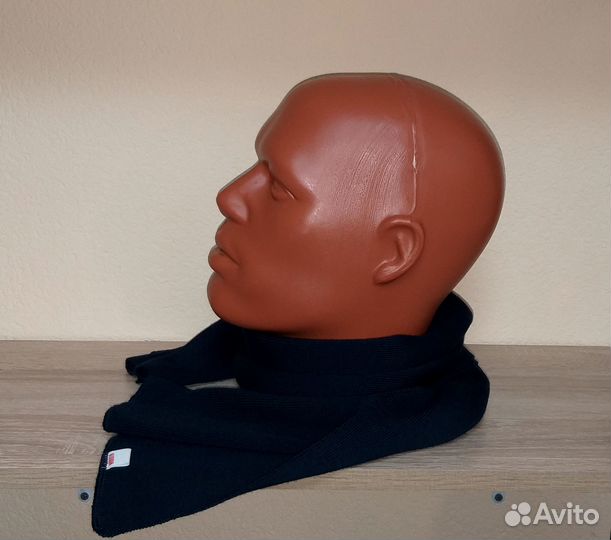 Шарф шерстяной синий Бундесвера, оригинал