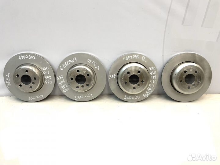 Тормозной диск bmw g30 g20 g01 g02 g11 2022г