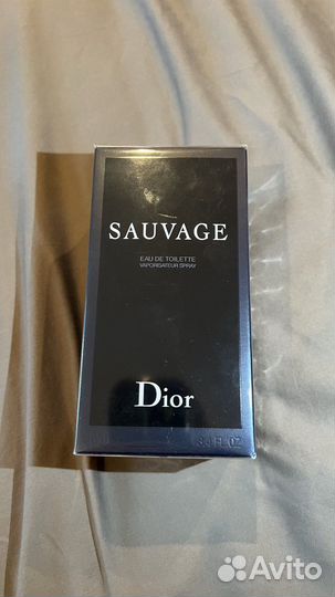 Мужские духи Dior sauvage eau de toilette 100мл