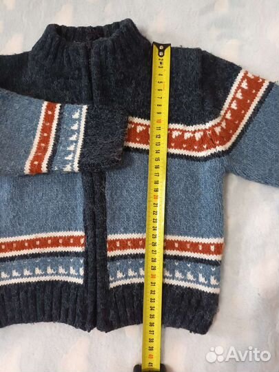 Кофта на молнии для мальчика 98 размер