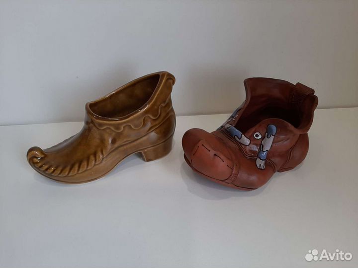 Башмак сувенирный из керамики