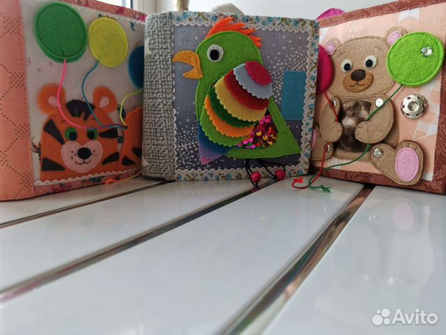 Развивающая книжка из фетра