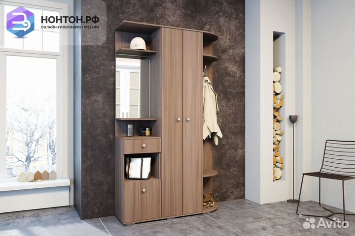 Прихожая Виза ясень шимо темный